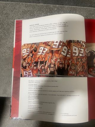 Llibre comic Marc Marquez la historia d’un somni”