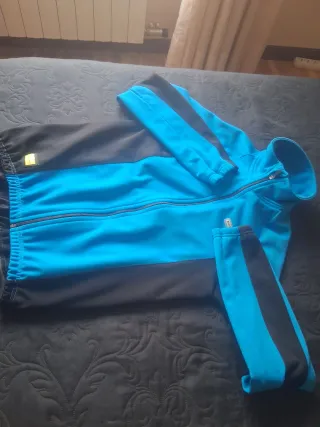Chaqueta Maillot Shimano Azul y Negra