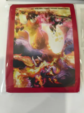 Accesorios Pokémon TCG Charizard (caja,tapete..)