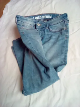 Pantalones vaqueros niño Lined Denim