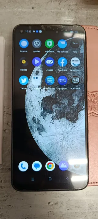 2 móviles Huawei y realme