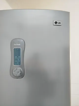 Nevera Combi LG Acero Inoxidable