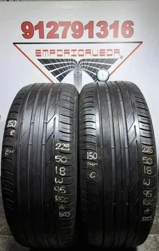 225 50 18 W BRIDGESTONE RUEDA AL 90% VIDA UTIL RSC