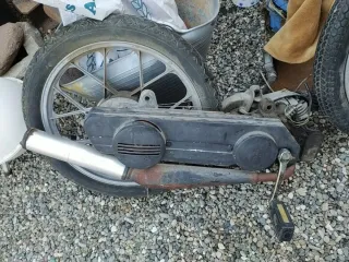 Rueda y motor Vespino aleación