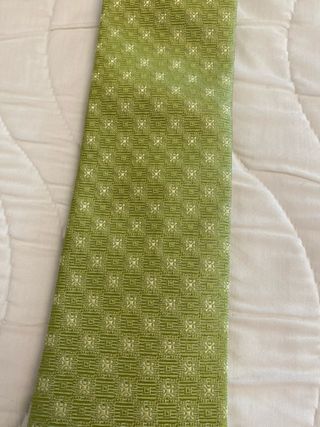 Lote 4 corbatas seda y poliéster