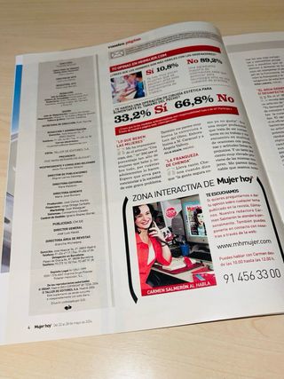 Revista MUJER HOY n° 267 22/28 marzo 2004