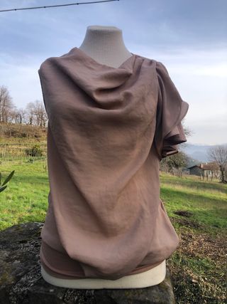 Liu Jo Camicia Mono Spalla  rosa antico