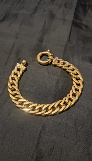 Pulsera Barbada Maciza Original