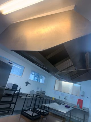 Campana extractora industrial