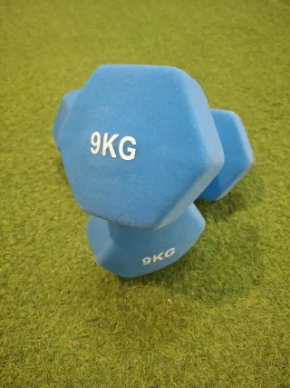 Par de pesas de neopreno 9 kg