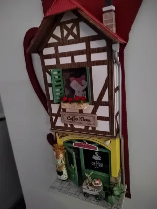 Casita miniatura Rolife, bonito colgador