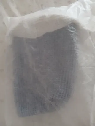 Bolso panera organizador bebé azul y blanco