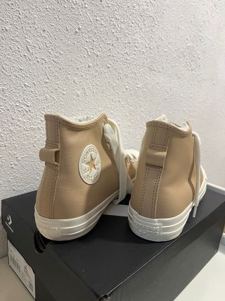 Converse Beige Talla 40 Nuevas Caja Original