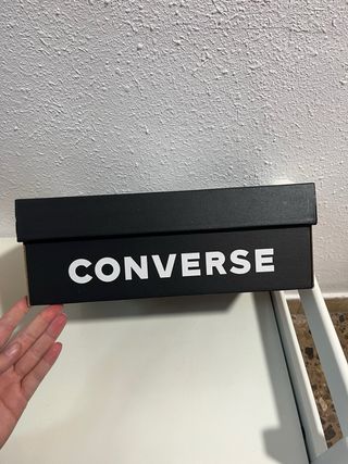 Converse Beige Talla 40 Nuevas Caja Original