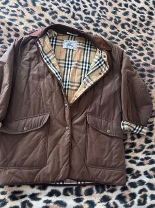 Chaqueta Burberrys Vintage Marrón 90s