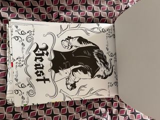 Libro de colorear La Bella y la bestia