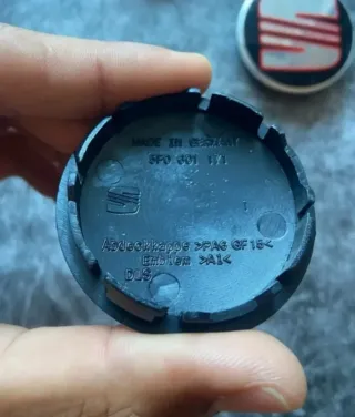 4 TAPAS RUEDA LLANTA SEAT LEON MK1 IBIZA 6L CUPRA