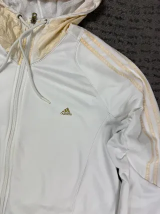 ¡¡OFERTA!! Talla L Chaqueta Adidas Vintage Blanca