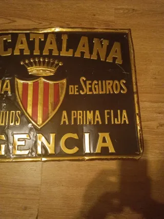 Placa Seguros La Catalana
