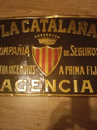 Placa Seguros La Catalana