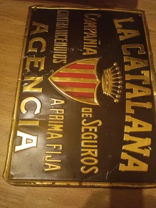 Placa Seguros La Catalana