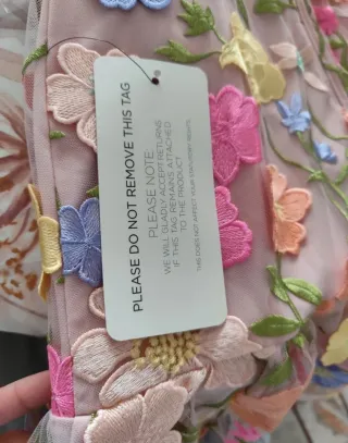 Vestido Adrianna Papell Talla 36 Floral