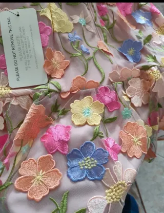 Vestido Adrianna Papell Talla 36 Floral