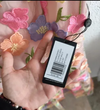 Vestido Adrianna Papell Talla 36 Floral