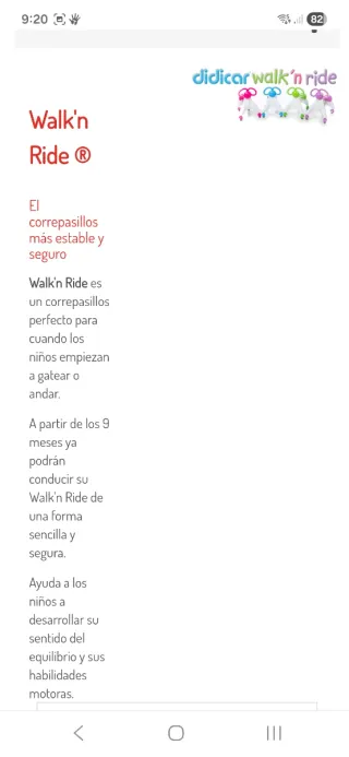 Correpasillos Walk'n Ride