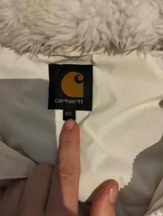 Chaqueta Carhartt blanca Talla XS