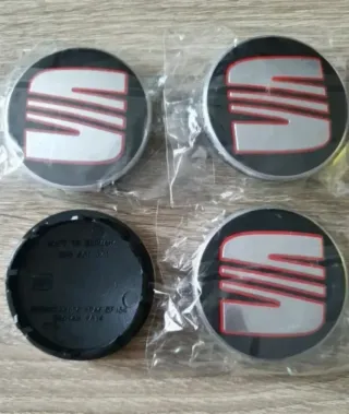 TAPAS BUJE RUEDA LLANTA SEAT CUPRA 56mm 5F0601171