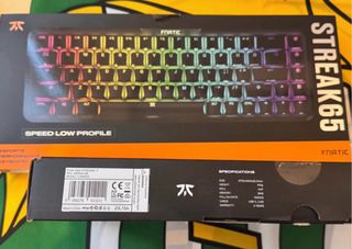 Fnatic Streak65 Tastiera Gaming RGB