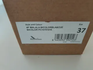 Menorquinas POP A blancas y marrón T.37