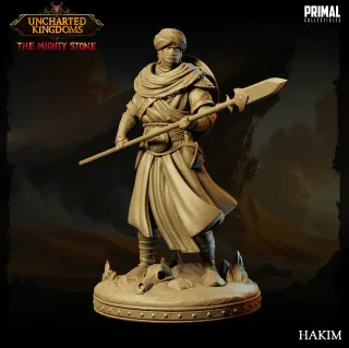 Hakim - soldado arabe Uncharted Kingdoms