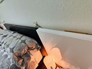 Cabecero, mesitas y estructura de cama