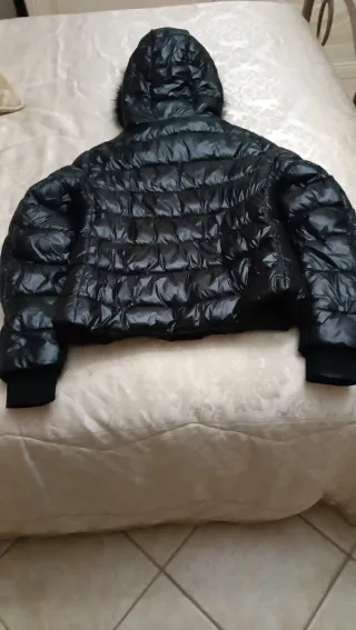 Piumino Zara nero donna taglia XS