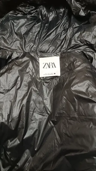 Piumino Zara nero donna taglia XS