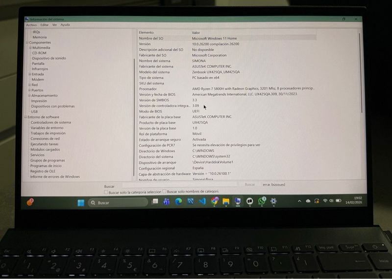 ASUS ZenBook Ryzen 7 16GB RAM 512GB SSD afbeelding 9