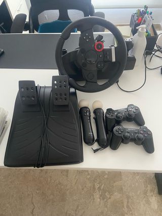 PS3 + 30 Juegos + Volante y Mandos