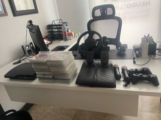 PS3 + 30 Juegos + Volante y Mandos