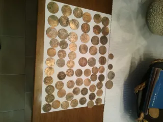 Lotto di monete della Seconda Repubblica Spagnola