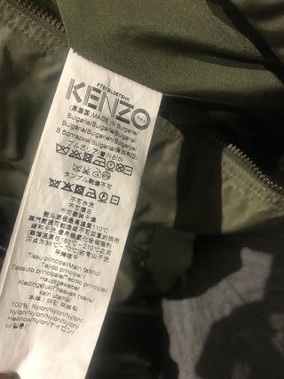 Chaqueta bomber Kenzo verde