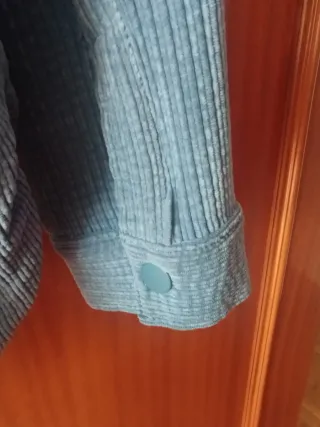 Camisa Zara azul talla M