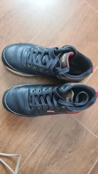 Zapatos Levi's niño con cordones, tipo botín