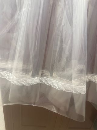 Falda Fallera Protectora Chubasquero Puntilla