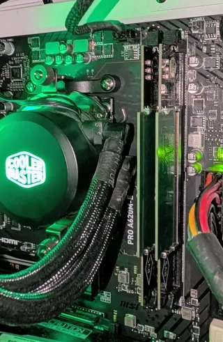 Ram DDR5 16GB (2X8GB) Micron con adaptador DIMM