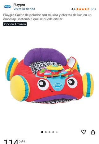 Coche Bebé Playgro con Música y luz