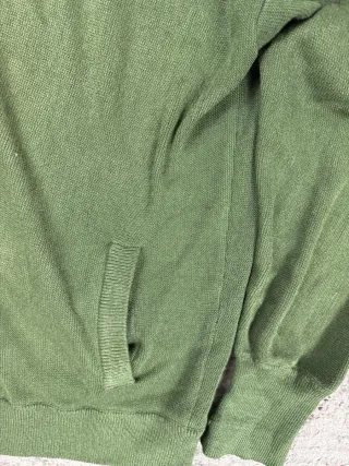 ¡¡OFERTA!! Talla XL Cardigan Lacoste Verde Oliva