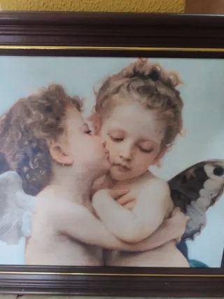 Cuadro decorativo de querubines