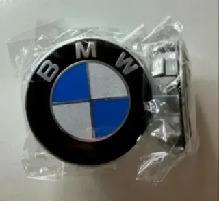 4 TAPABUJES CENTRO RUEDA LLANTA UNIVERSAL BMW 68MM
